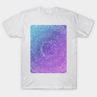 Geometric Spiral Gradient T-Shirt